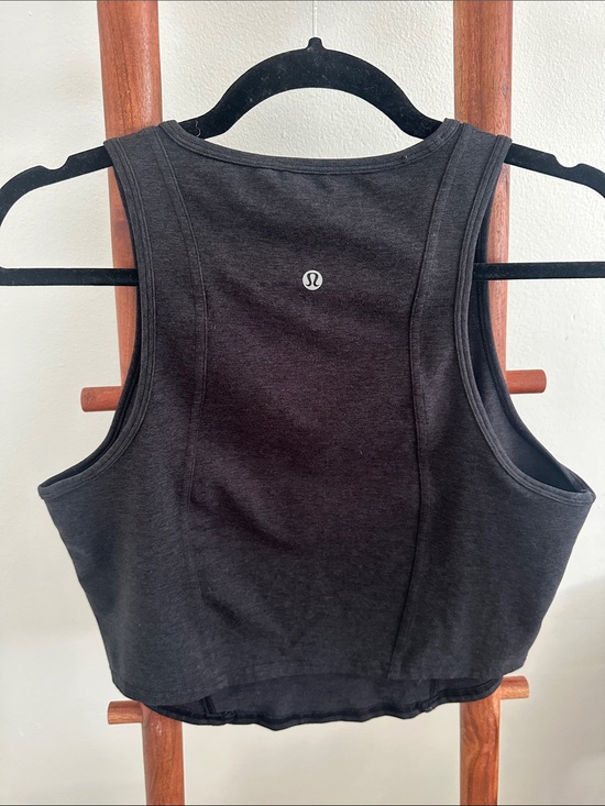 lululemon athletica Tops - Lululemon Soft Sueded Crewneck Cropped Tank Top